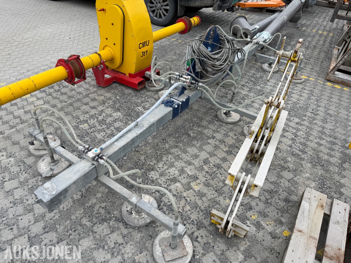 2019 AERO-LIFT vacuumtechnik modell 900/12M-SK / 900 kilo løftekapasitet