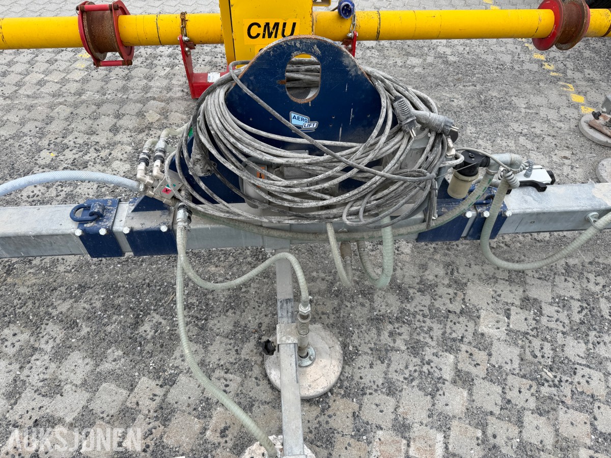 2019 AERO-LIFT vacuumtechnik modell 900/12M-SK / 900 kilo løftekapasitet