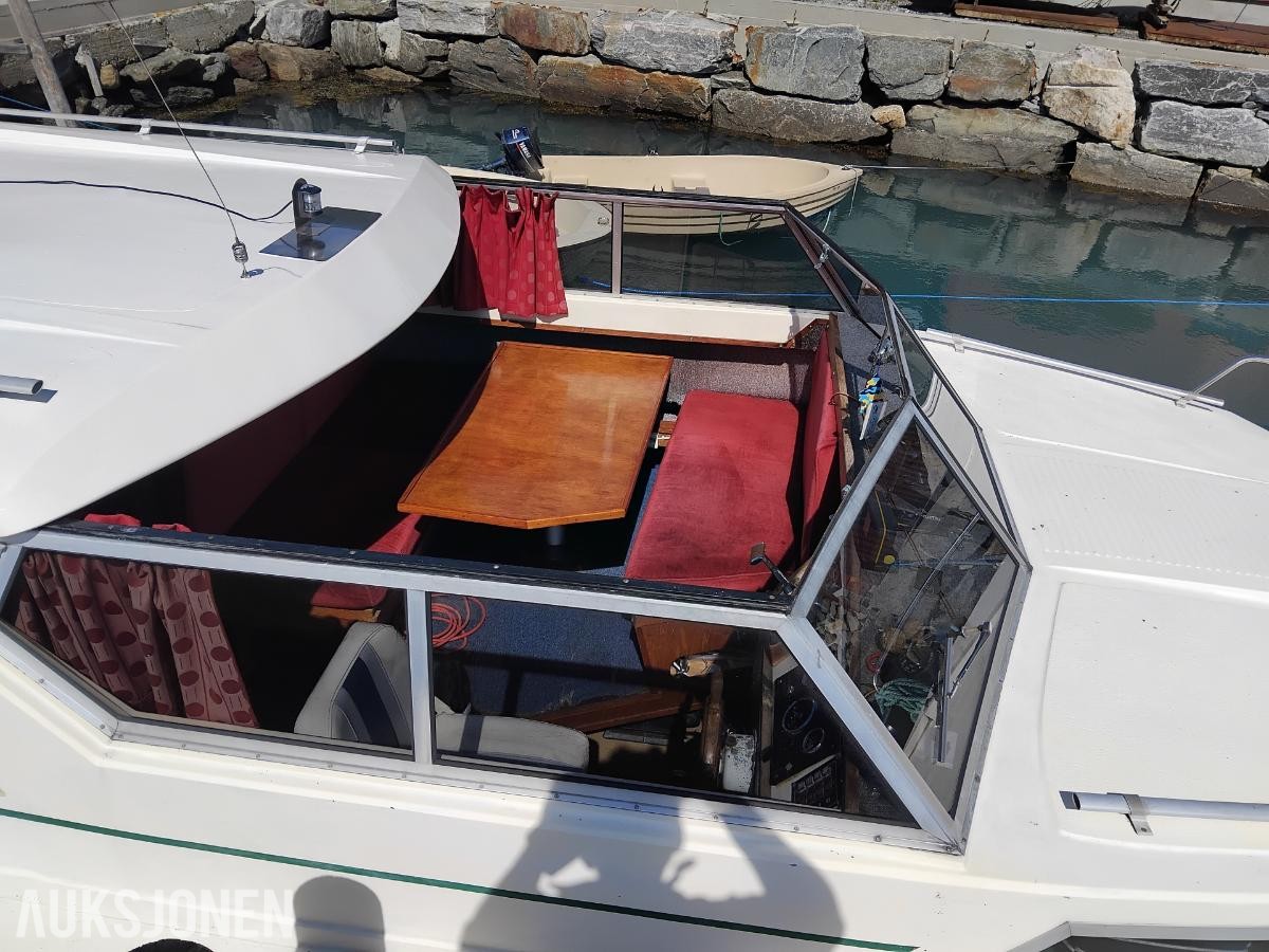 1980 Kragerø 26 fot med 62 Hk BMC dieselmotor