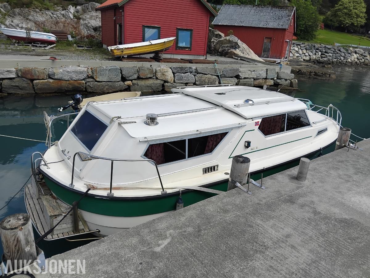 1980 Kragerø 26 fot med 62 Hk BMC dieselmotor