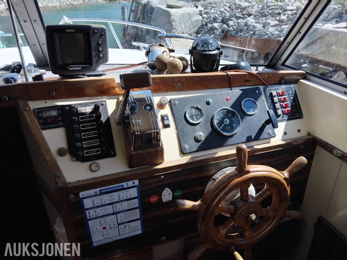 1980 Kragerø 26 fot med 62 Hk BMC dieselmotor