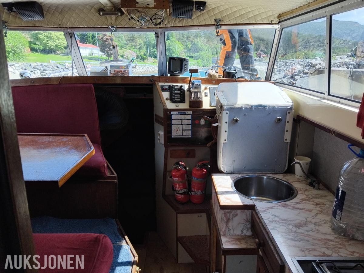 1980 Kragerø 26 fot med 62 Hk BMC dieselmotor