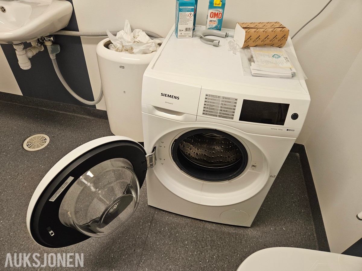Siemens iSensoric WNAD63 frontmatet vaskemaskin