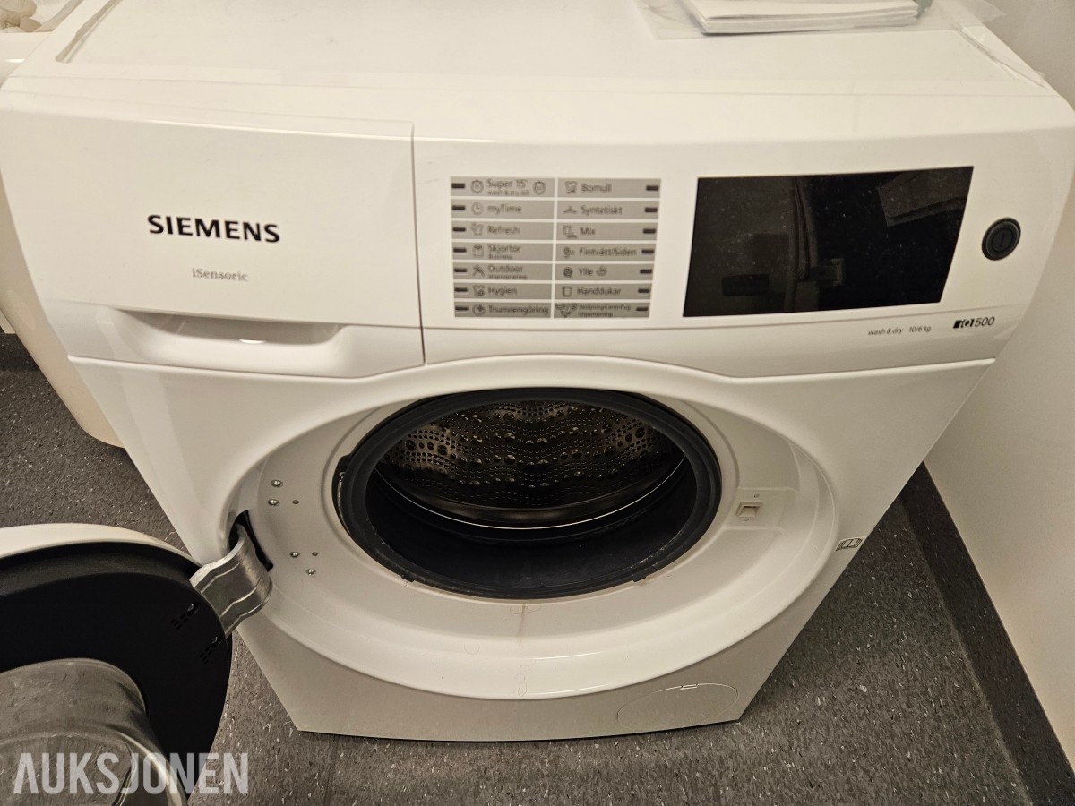 Siemens iSensoric WNAD63 frontmatet vaskemaskin