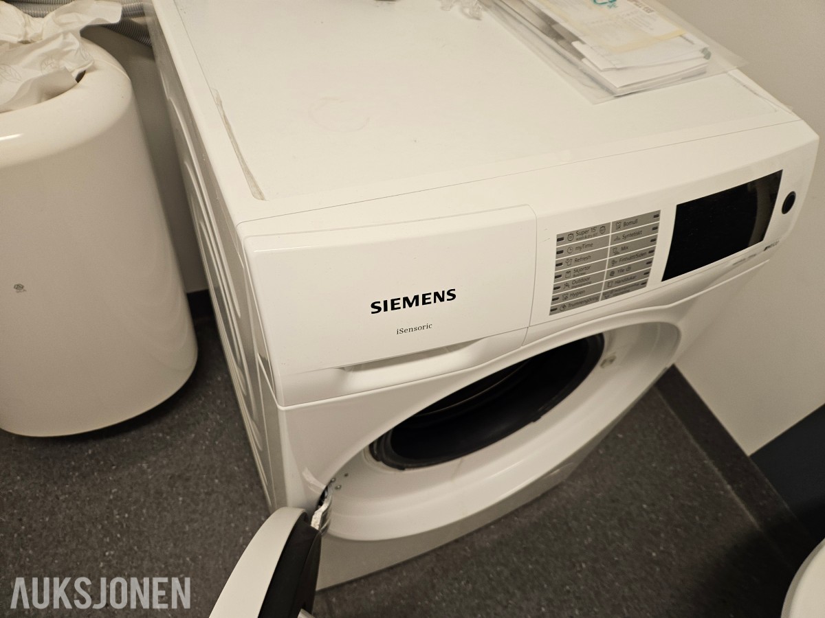 Siemens iSensoric WNAD63 frontmatet vaskemaskin