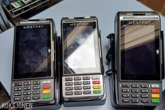 Westpay betalingsterminaler - 3 stk