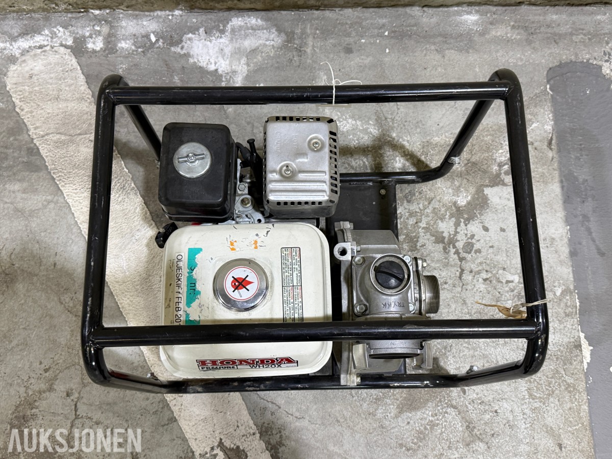 Honda WH20X høytrykks vannpumpe