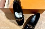 TOLLAUKSJON: Louis Vuitton "Chess Flat Loafer" damesko