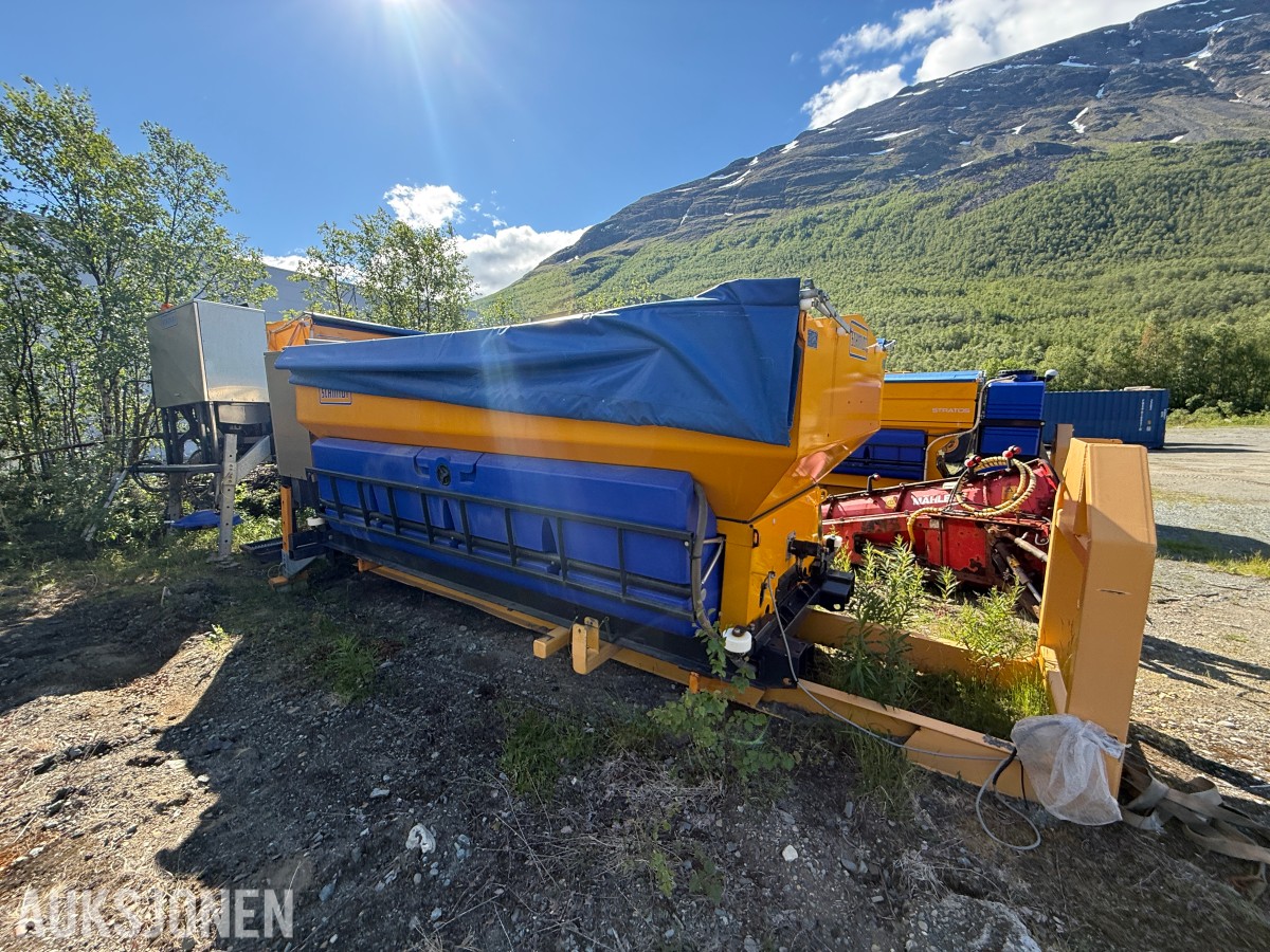 2018 Schmidt Stratos B90-42 VCLN-490 Lava spreder på krokramme