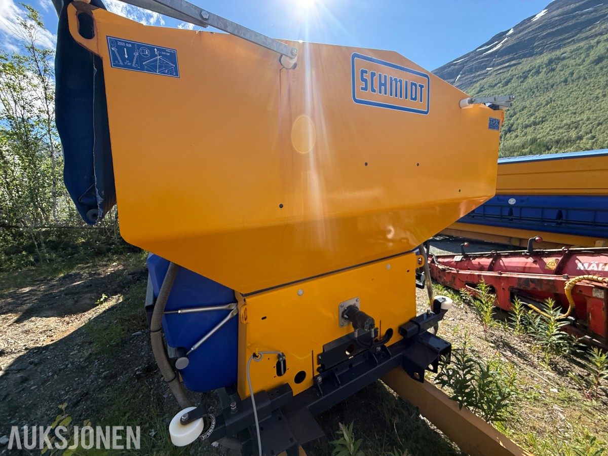 2018 Schmidt Stratos B90-42 VCLN-490 Lava spreder på krokramme