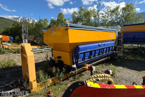 2018 Schmidt Stratos B90-42 VCLN-490 Lava spreder på krokramme