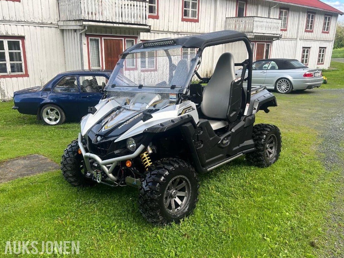 Yamaha Wolverine 700 med vinsj og skjær med hydraulisk sving