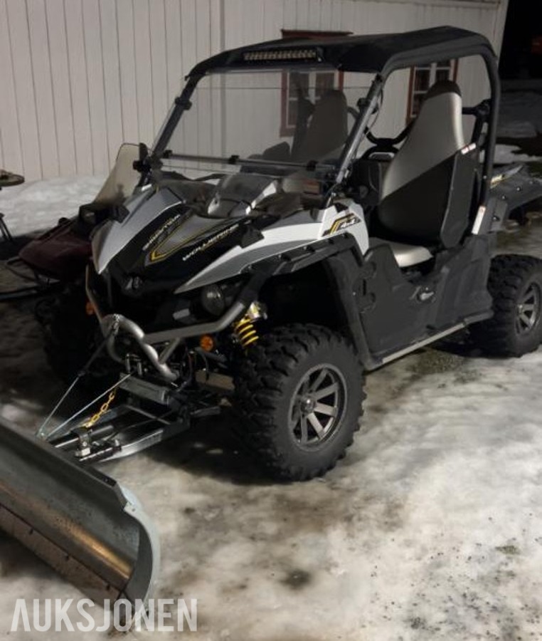 Yamaha Wolverine 700 med vinsj og skjær med hydraulisk sving