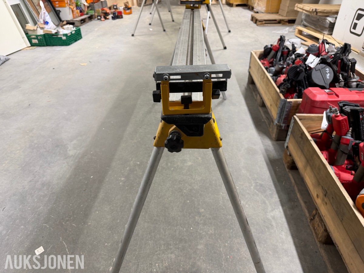 DEWALT KAPP- OG GJÆRSAGSTATIV FT1000 – 2 STK SAMLET