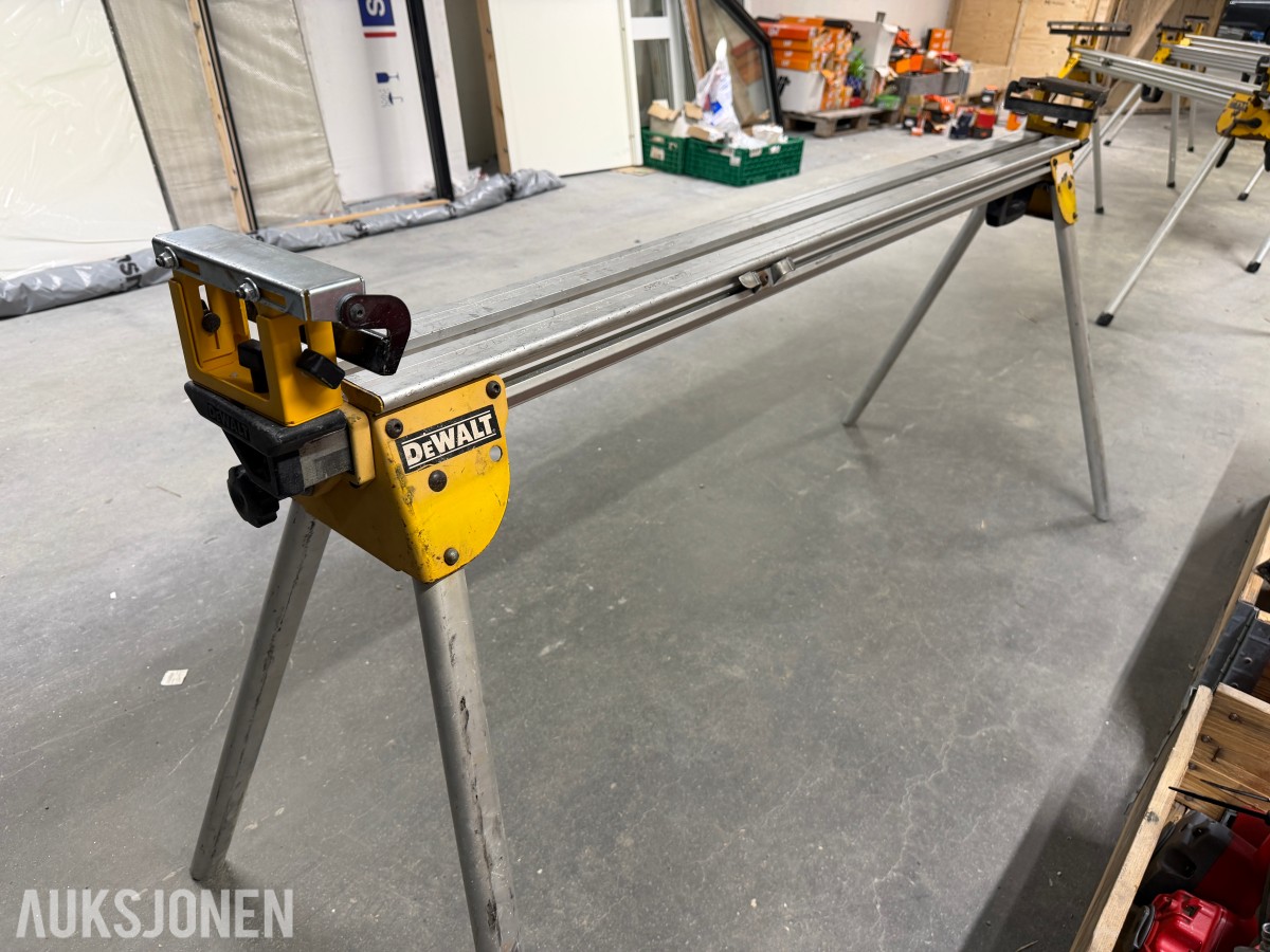 DEWALT KAPP- OG GJÆRSAGSTATIV FT1000 – 2 STK SAMLET