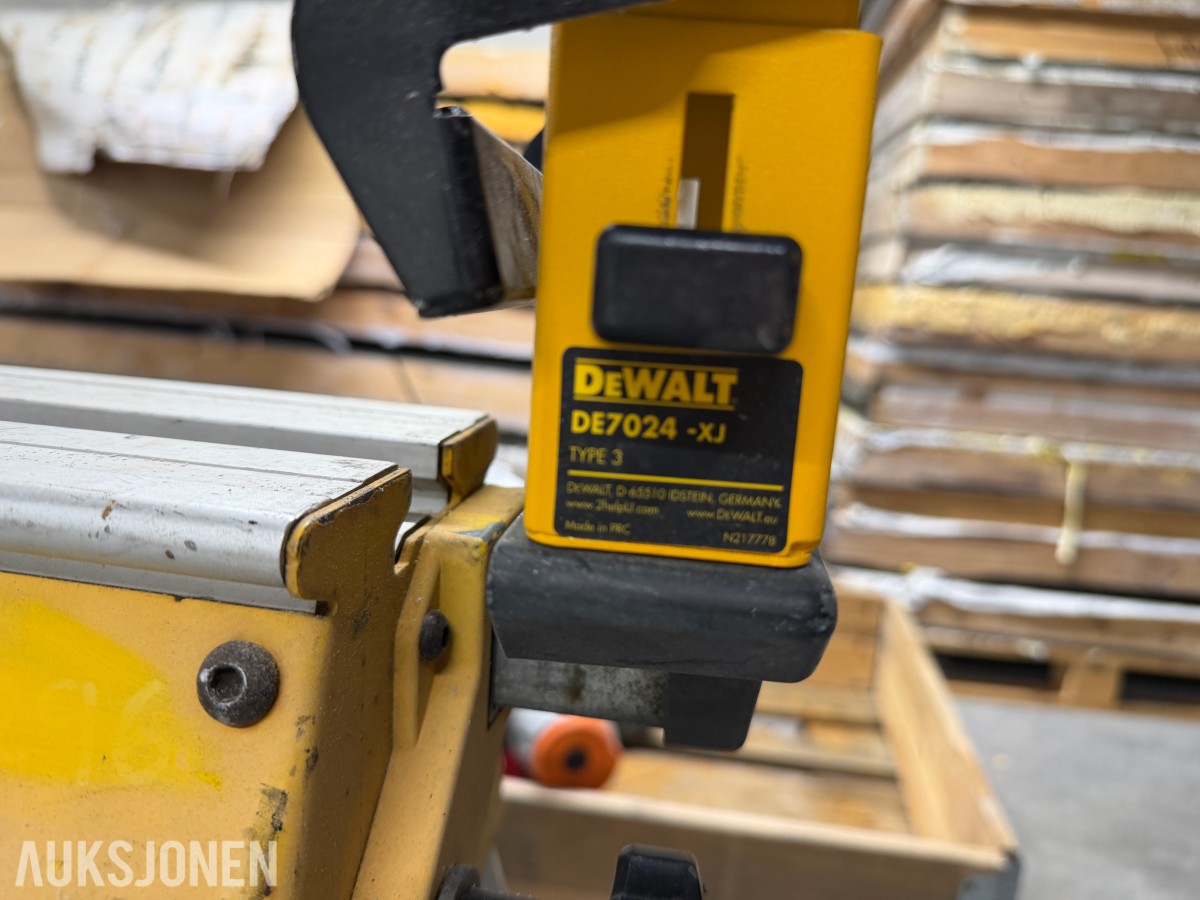 DEWALT KAPP- OG GJÆRSAGSTATIV FT1000 – 2 STK SAMLET