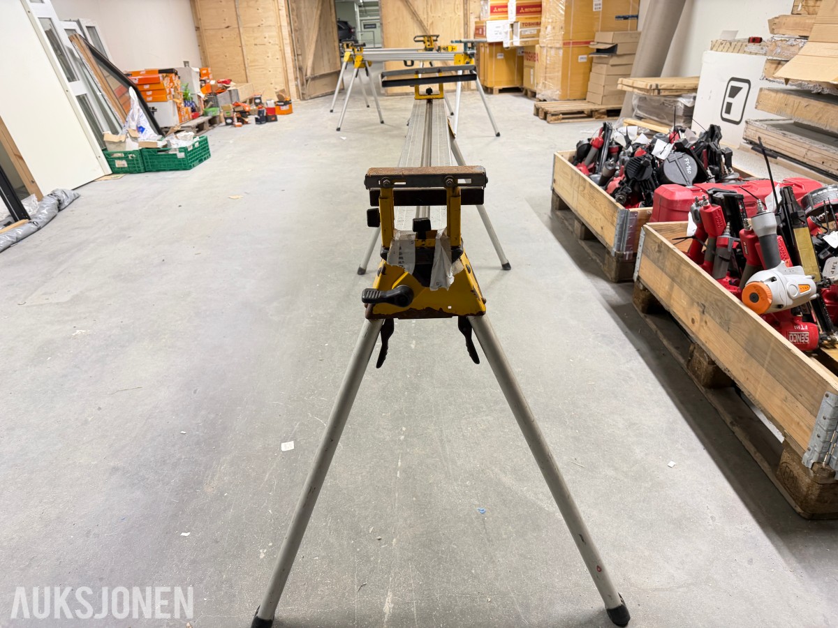 DEWALT KAPP- OG GJÆRSAGSTATIV FT1000 – 2 STK SAMLET