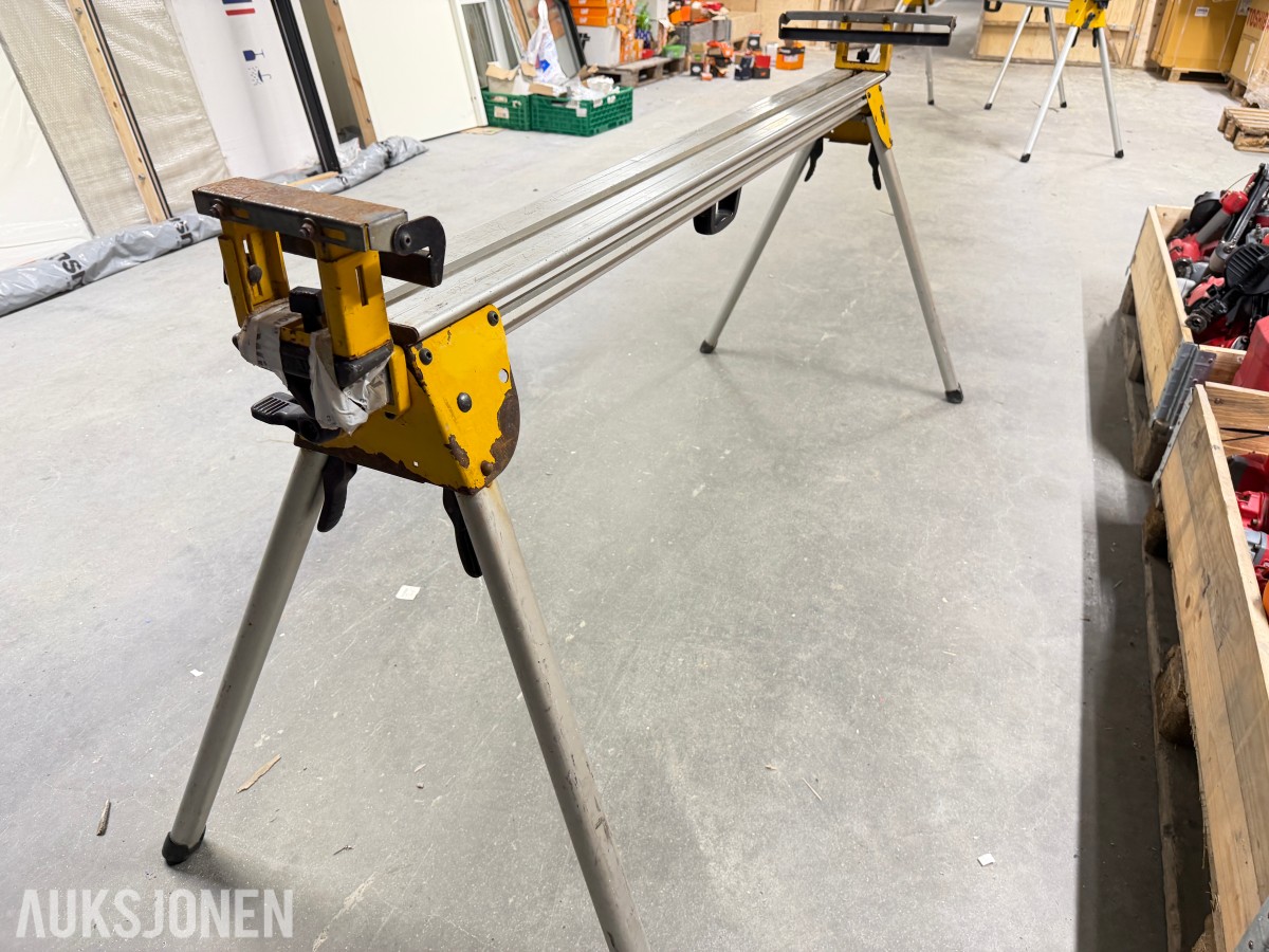 DEWALT KAPP- OG GJÆRSAGSTATIV FT1000 – 2 STK SAMLET