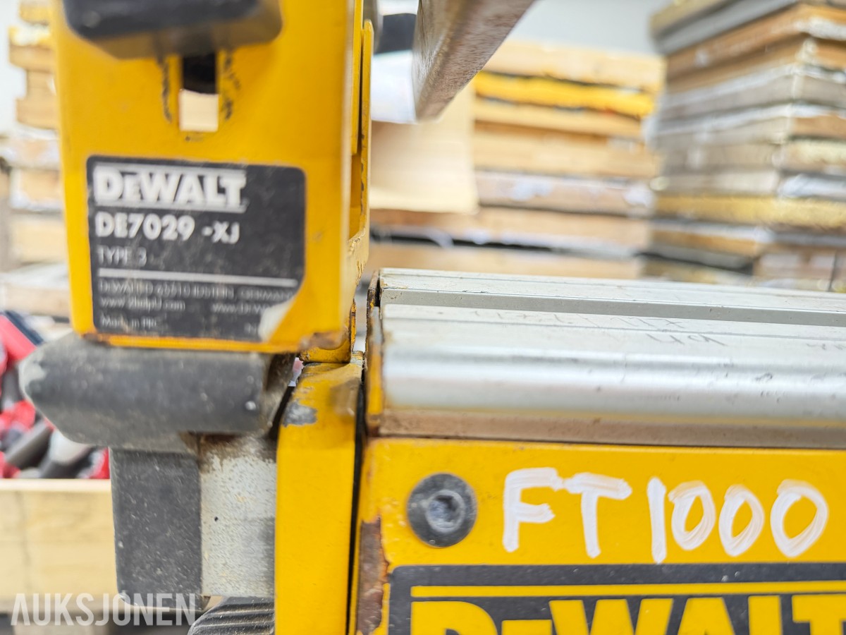 DEWALT KAPP- OG GJÆRSAGSTATIV FT1000 – 2 STK SAMLET