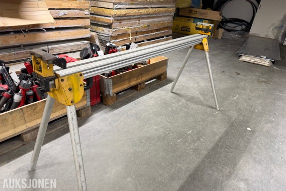 DEWALT KAPP- OG GJÆRSAGSTATIV FT1000 – 2 STK SAMLET