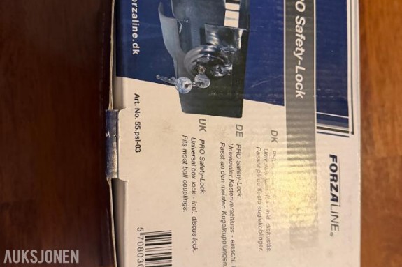 46 stk Forza Line Hengelås Pro Safety Lock