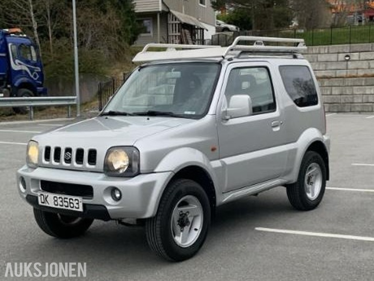 2004 Suzuki Jimny 1.3 82hk 4X4 Reparasjonsobjekt Takstativ