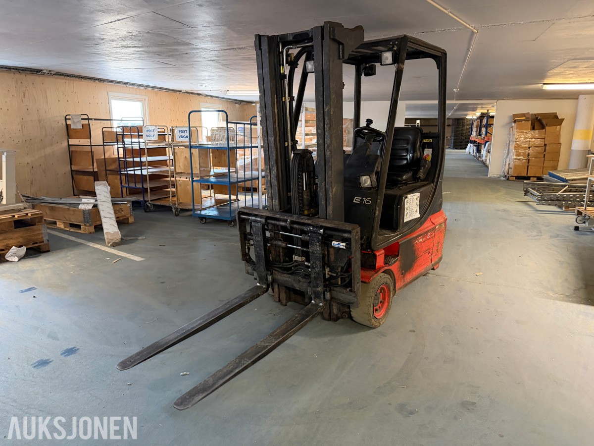 Linde ET16 MOTVEKT TRUCK ELETRISK