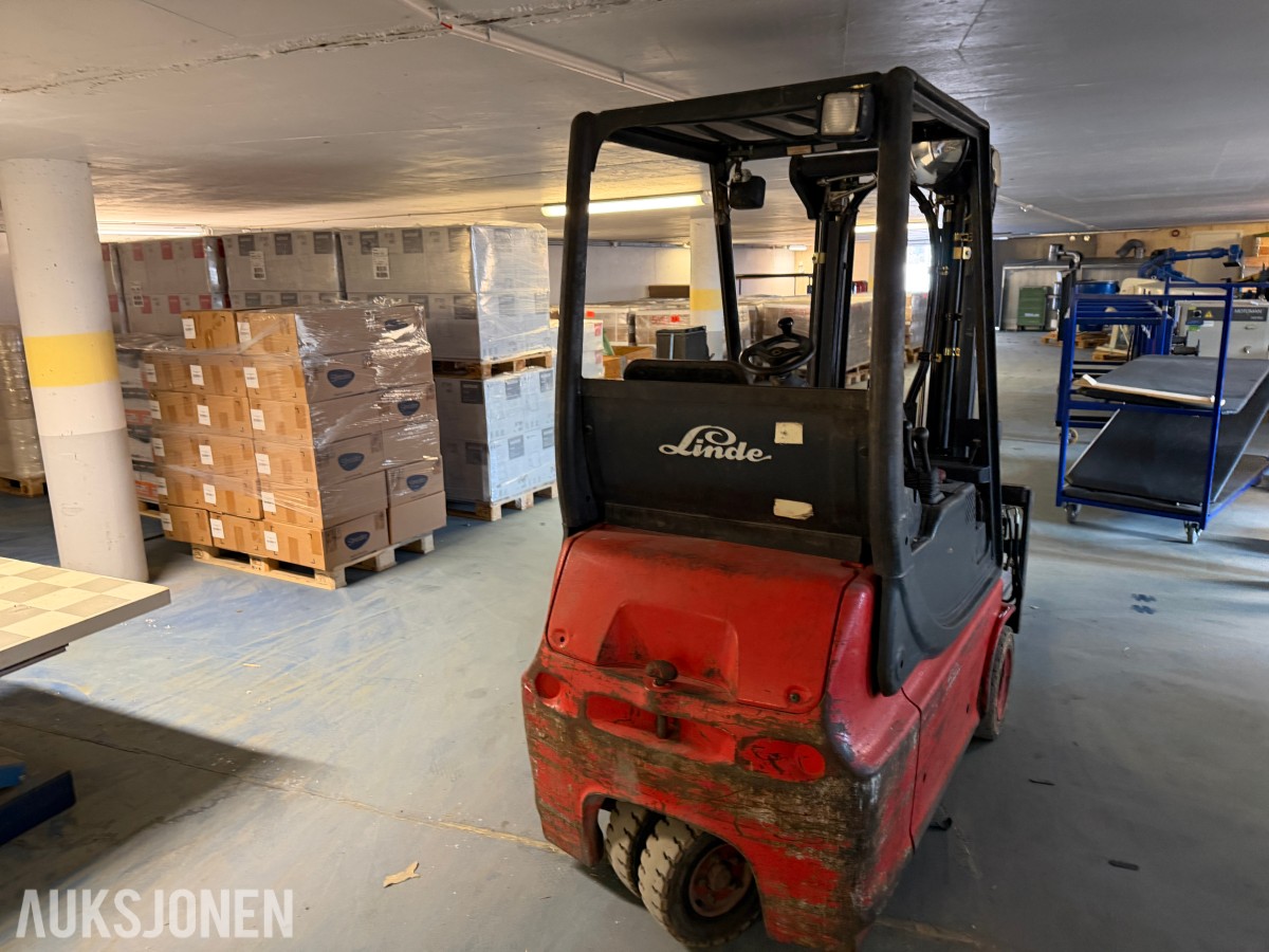 Linde ET16 MOTVEKT TRUCK ELETRISK