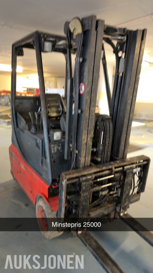 Linde ET16 MOTVEKT TRUCK ELETRISK