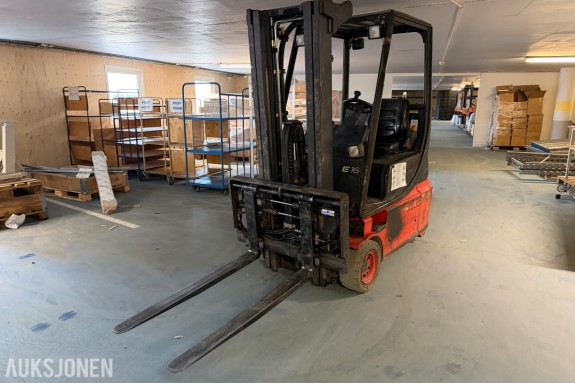 Linde ET16 MOTVEKT TRUCK ELETRISK