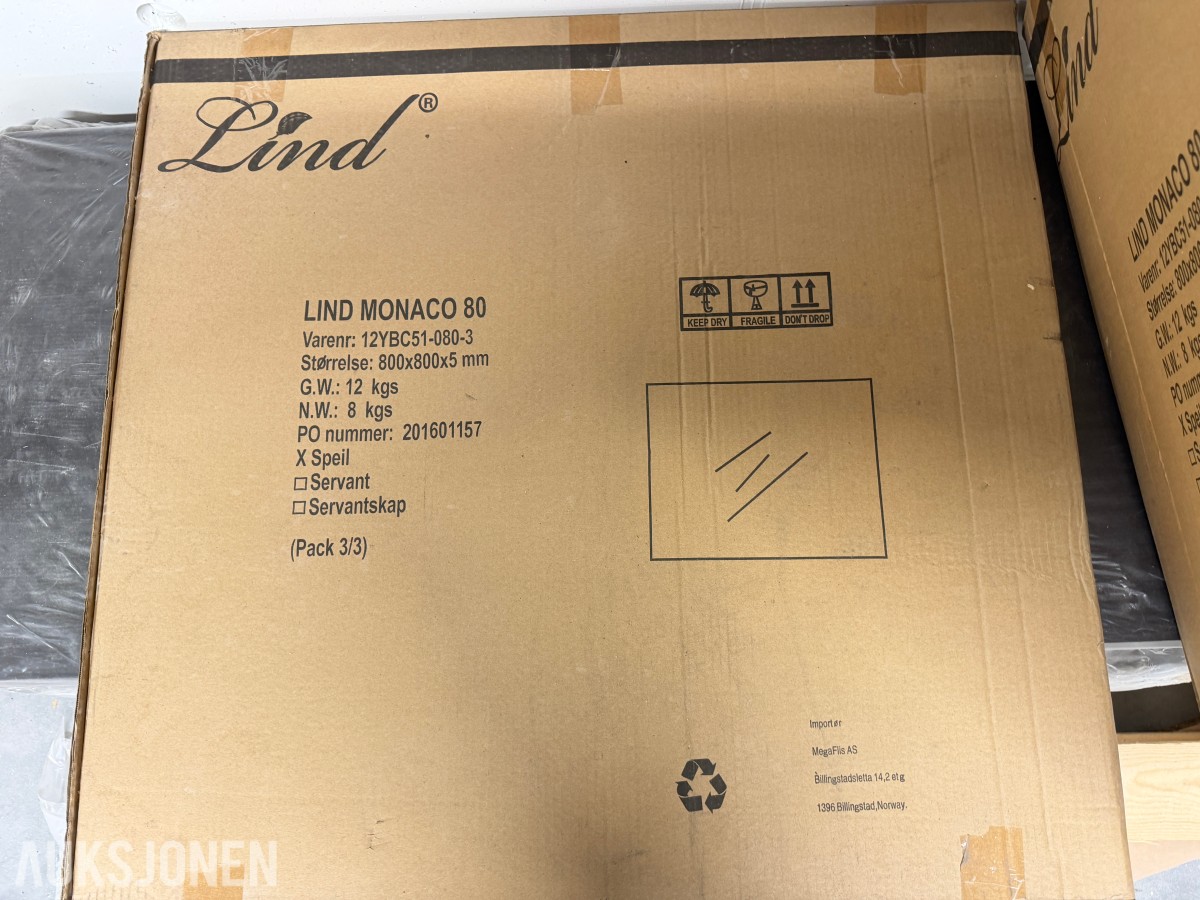 SPEIL – LIND MONACO 80 – 2 STK – 80 X 80 CM