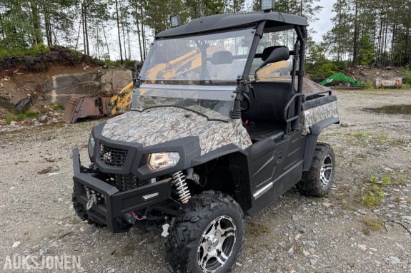 2017 HISUN SECTOR 750 UTV 4X4 - TRAKTORREGISTRERT MED VINSJ OG KUN 59 TIMER
