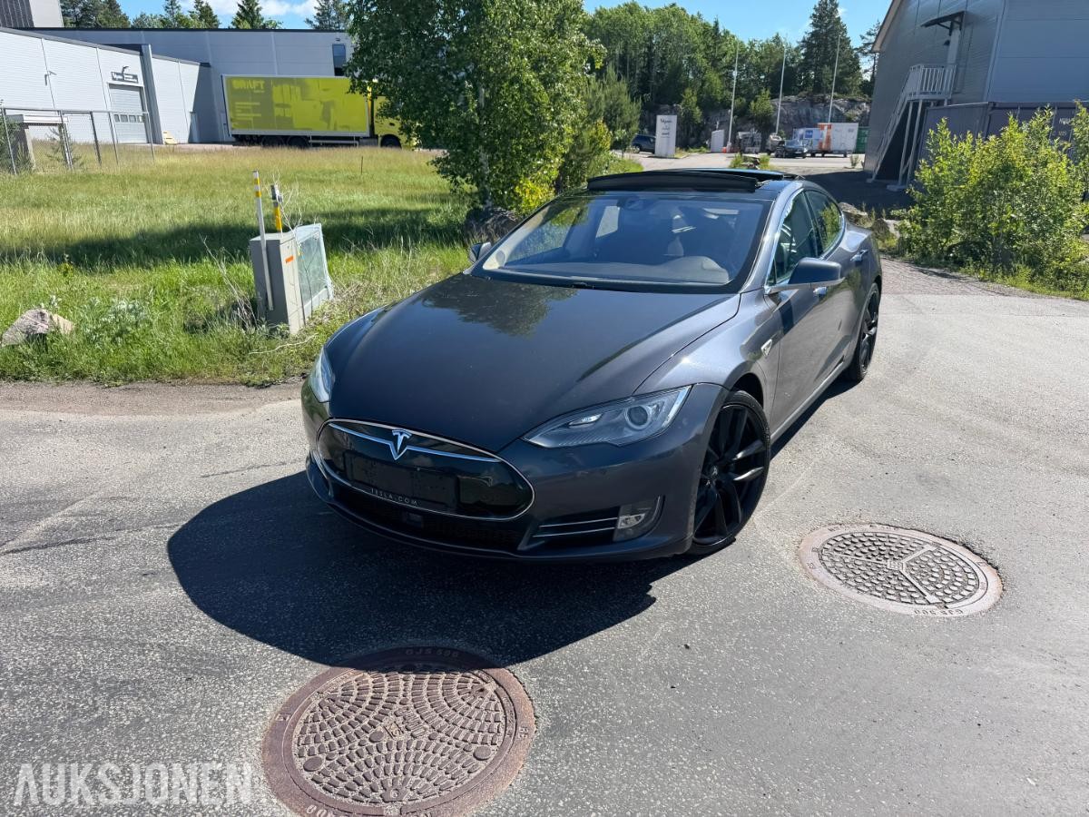 2015 TESLA MODEL S 85D,PANORAMA,EU-OK 10-2027,21"SOMMER, LAV KM !!, 95500KM