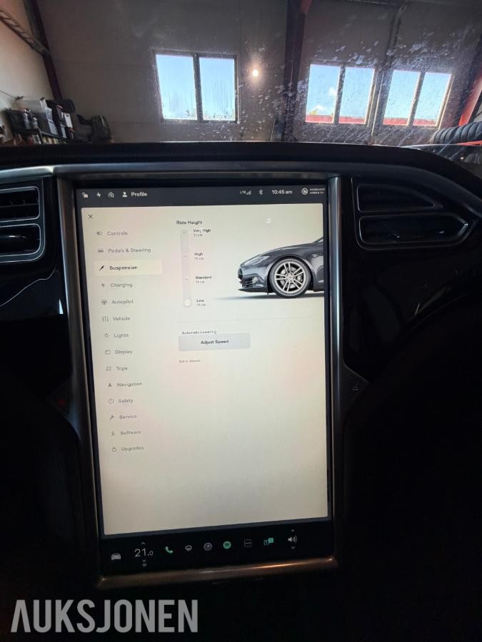 2015 TESLA MODEL S 85D,PANORAMA,EU-OK 10-2027,21"SOMMER, LAV KM !!, 95500KM