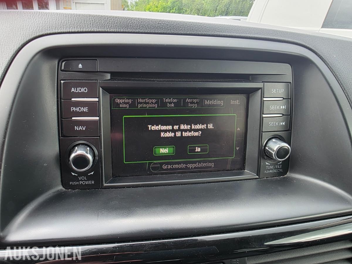 2015 Mazda CX-5, 2,2D 150HK/AUTOMAT/AWD 4X4/OPTIMUM/TILHENGERFESTE/NAVI/KAMERA/SKINN EL.SETER/, 186100km