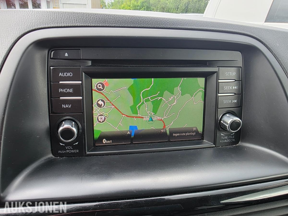 2015 Mazda CX-5, 2,2D 150HK/AUTOMAT/AWD 4X4/OPTIMUM/TILHENGERFESTE/NAVI/KAMERA/SKINN EL.SETER/, 186100km