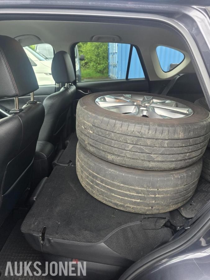 2015 Mazda CX-5, 2,2D 150HK/AUTOMAT/AWD 4X4/OPTIMUM/TILHENGERFESTE/NAVI/KAMERA/SKINN EL.SETER/, 186100km