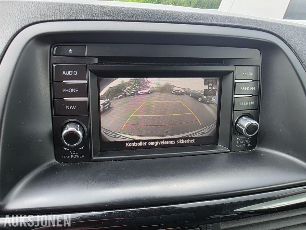 2015 Mazda CX-5, 2,2D 150HK/AUTOMAT/AWD 4X4/OPTIMUM/TILHENGERFESTE/NAVI/KAMERA/SKINN EL.SETER/, 186100km