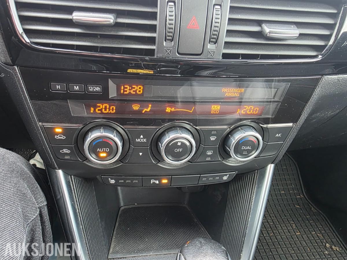 2015 Mazda CX-5, 2,2D 150HK/AUTOMAT/AWD 4X4/OPTIMUM/TILHENGERFESTE/NAVI/KAMERA/SKINN EL.SETER/, 186100km