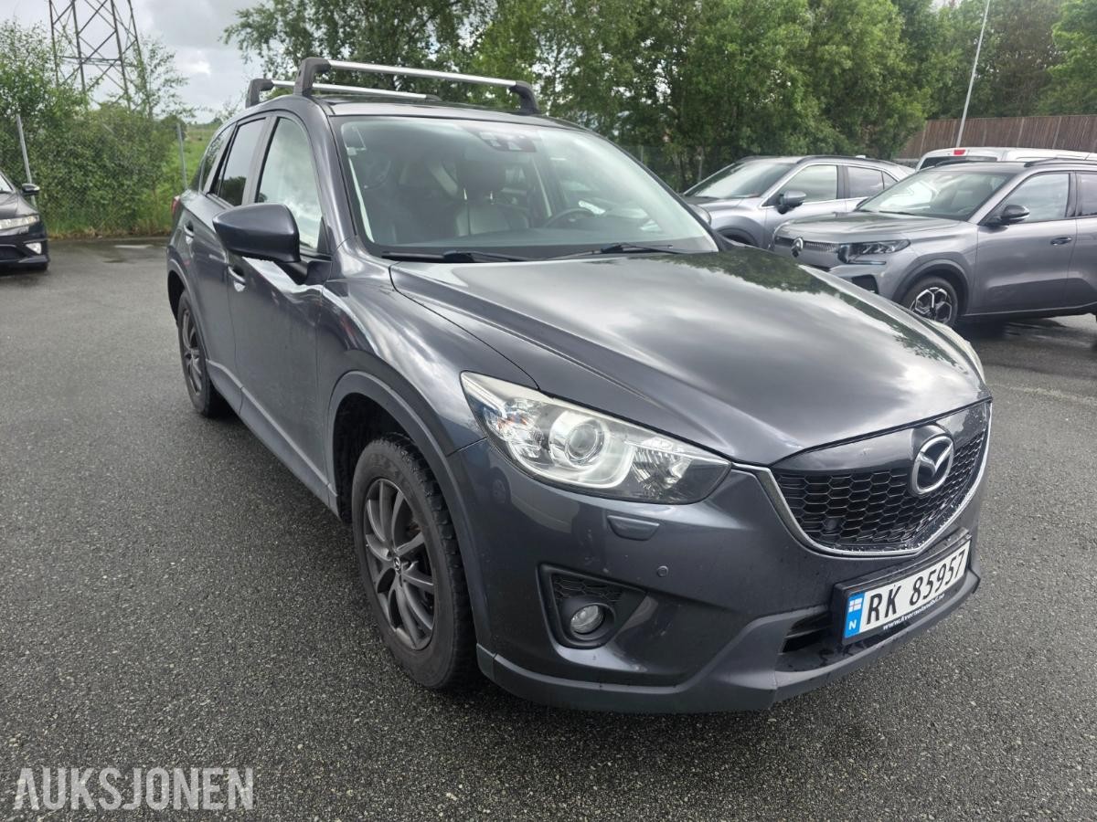 2015 Mazda CX-5, 2,2D 150HK/AUTOMAT/AWD 4X4/OPTIMUM/TILHENGERFESTE/NAVI/KAMERA/SKINN EL.SETER/, 186100km