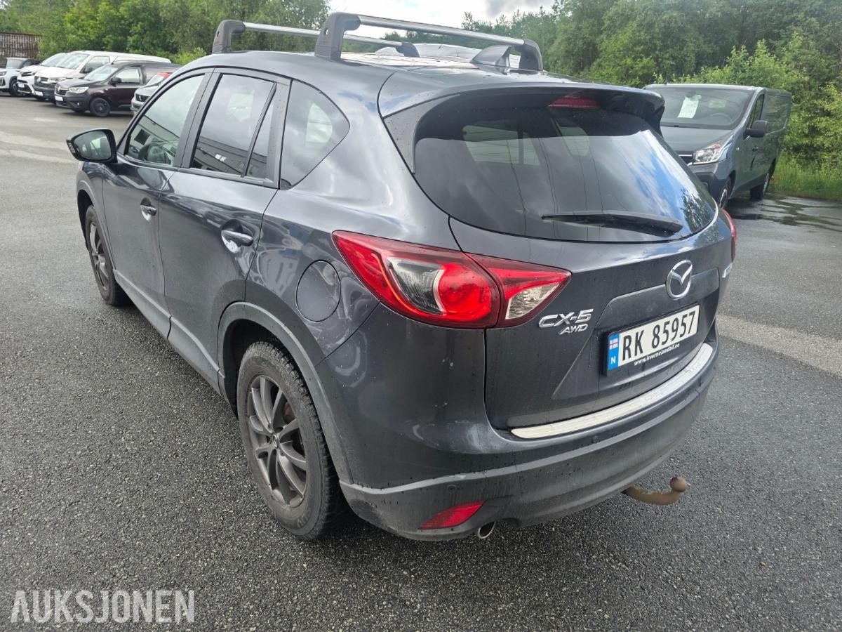 2015 Mazda CX-5, 2,2D 150HK/AUTOMAT/AWD 4X4/OPTIMUM/TILHENGERFESTE/NAVI/KAMERA/SKINN EL.SETER/, 186100km