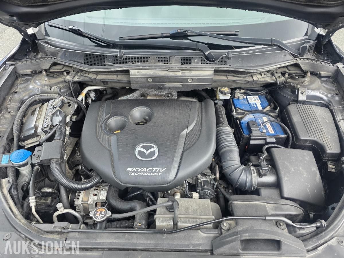 2015 Mazda CX-5, 2,2D 150HK/AUTOMAT/AWD 4X4/OPTIMUM/TILHENGERFESTE/NAVI/KAMERA/SKINN EL.SETER/, 186100km