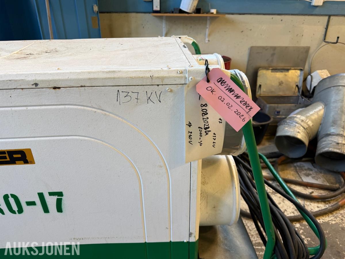 MASTER varmekanon / byggtørker - 137 kW