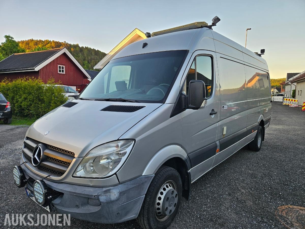 2011 Mercedes-Benz Sprinter, Automatisk, Skinninteriør, S+V dekk