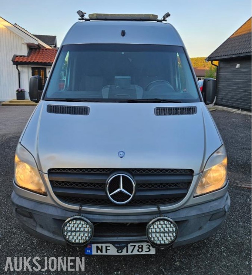 2011 Mercedes-Benz Sprinter, Automatisk, Skinninteriør, S+V dekk