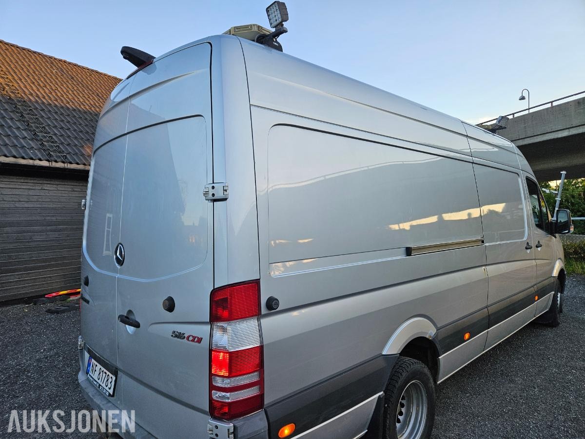 2011 Mercedes-Benz Sprinter, Automatisk, Skinninteriør, S+V dekk