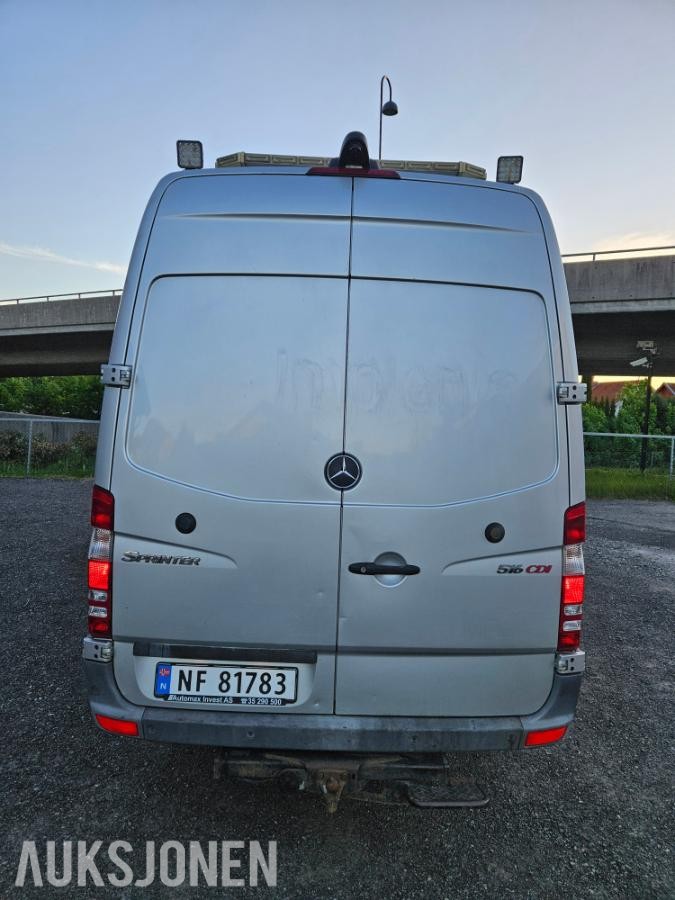 2011 Mercedes-Benz Sprinter, Automatisk, Skinninteriør, S+V dekk