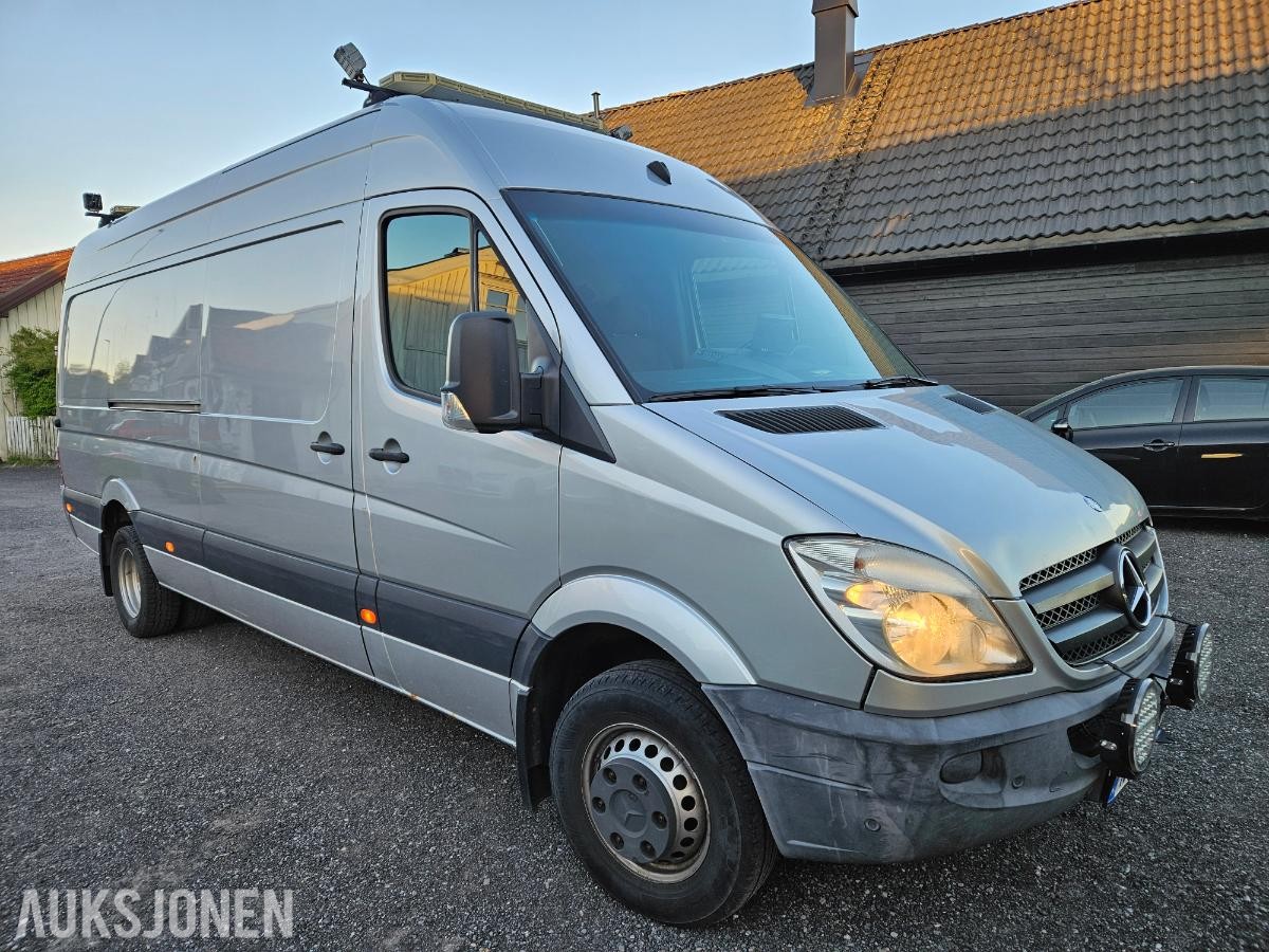 2011 Mercedes-Benz Sprinter, Automatisk, Skinninteriør, S+V dekk