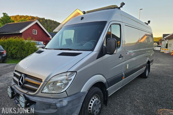2011 Mercedes-Benz Sprinter, Automatisk, Skinninteriør, S+V dekk