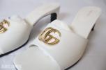 TOLLAUKSJON - Gucci Women's Slide Sandal with Double G